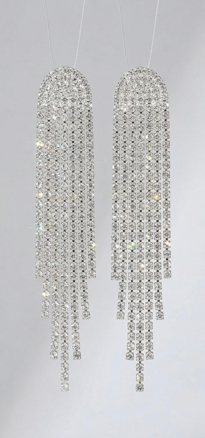 Sparkle Earrings - Clear