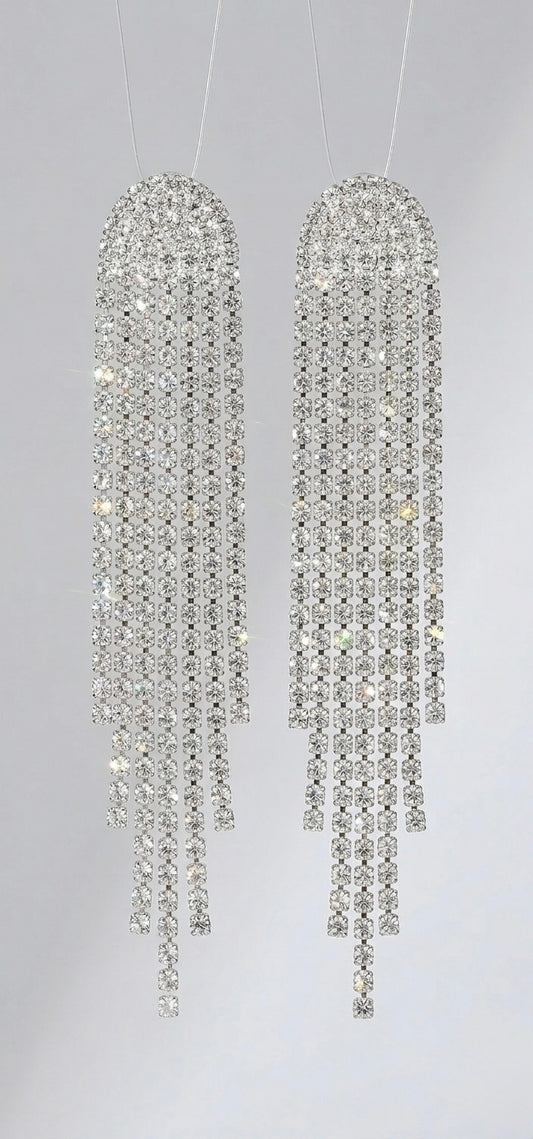Sparkle Earrings - Clear