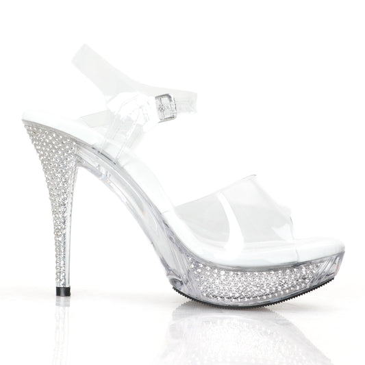 Best Posing Heels - Clear Rhinestones Less Coverage